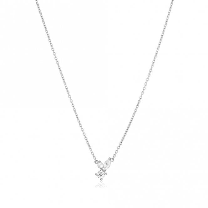 Silver Adria Tre Piccolo Necklace by Sif Jakobs