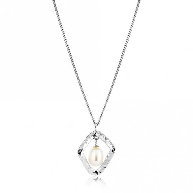 Silver and Thalassa Pearl Pendant by Claudia Bradby