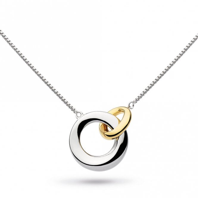Silver Bevel Cirque Link Necklace by Kit Heath