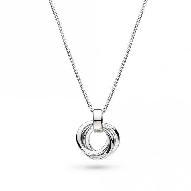 Silver Bevel Trilogy Necklace by Kit Heath