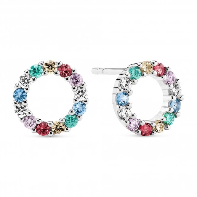 Silver Biella Uno Piccolo earrings by Sif Jakobs