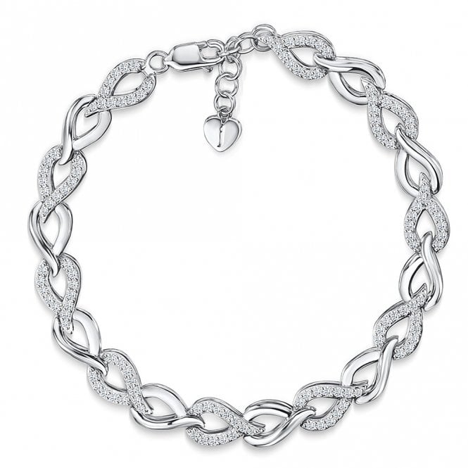 Silver bracelet by Jenny Brown