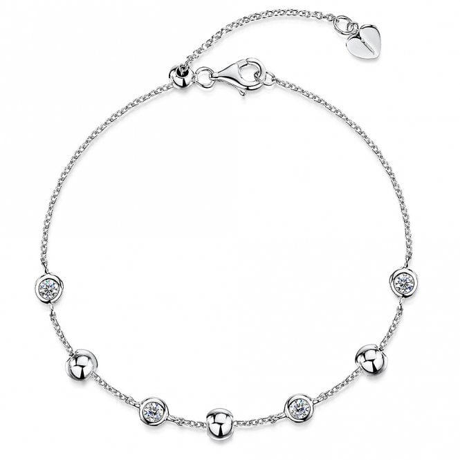 Silver bracelet by Jools