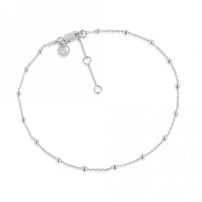 Silver Cavalier Ankle Chain by Sif Jakobs