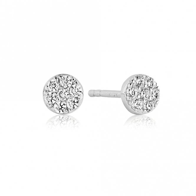 Silver Cecina Earrings by Sif Jakobs