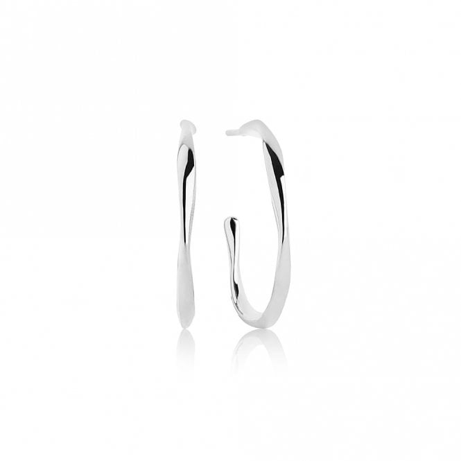 Silver Cetara Pianura Earrings by Sif Jakobs