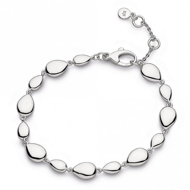 Silver Coast Pebbles Bracelet by Kit Heath