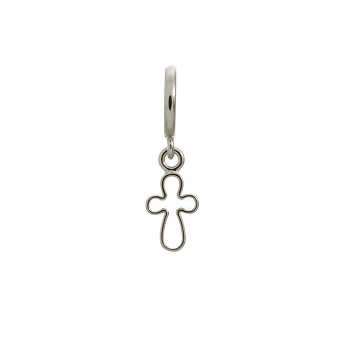 Silver cross charm by Endless