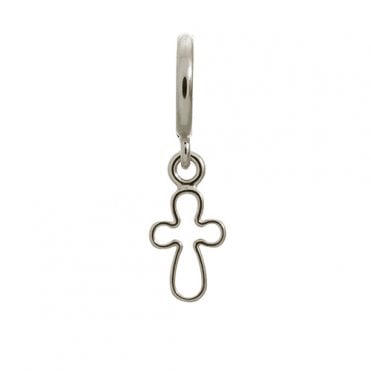 Silver cross charm by Endless