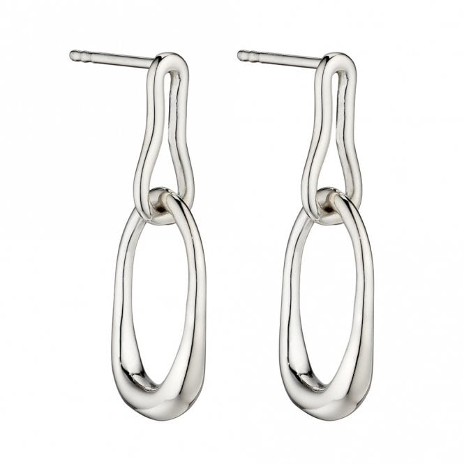 Silver Drop Earrings