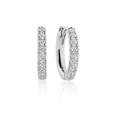 Silver Ellera earrings by Sif Jakobs