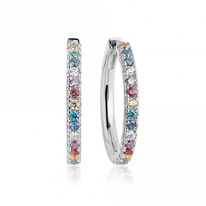 Silver Ellera Grande Earrings by Sif Jakobs