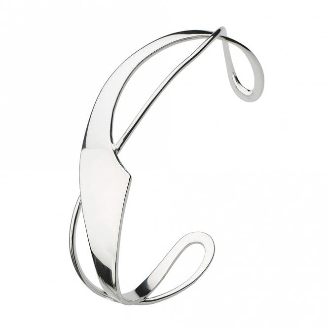 Silver Genevieve Bangle by Kit Heath
