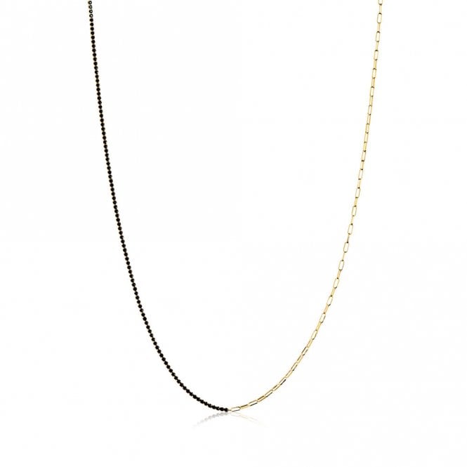 Silver Gold Plated Ellera Necklace by Sif Jakobs