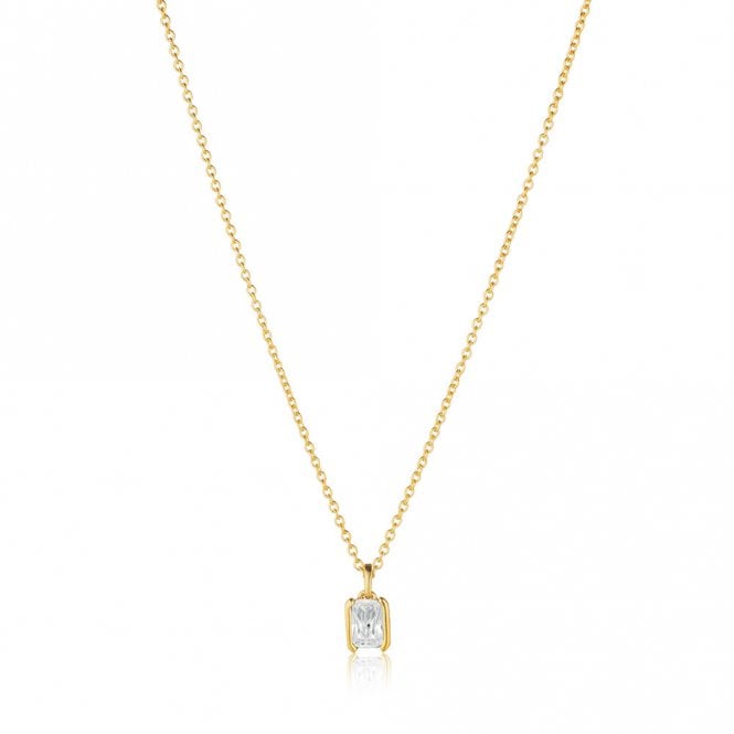 Silver Gold Plated Roccanova Piccolo Necklace by Sif Jakobs