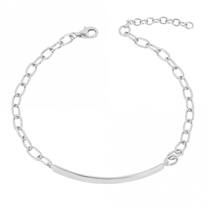 Silver Identity Bracelet