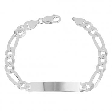 Silver Identity Bracelet