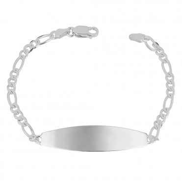 Silver Identity Bracelet