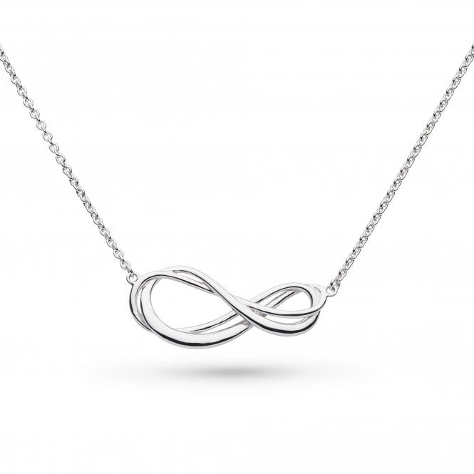 Silver Infinity Necklace by Kit Heath