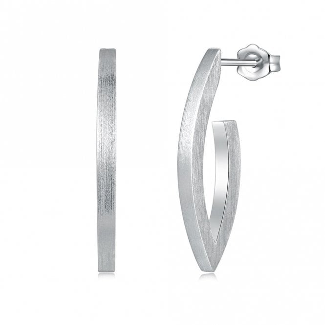 Silver Links of Love Earrings by Fei Liu