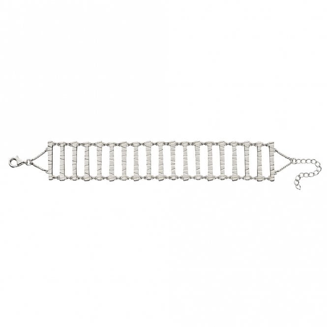 Silver Multi Bar Bracelet