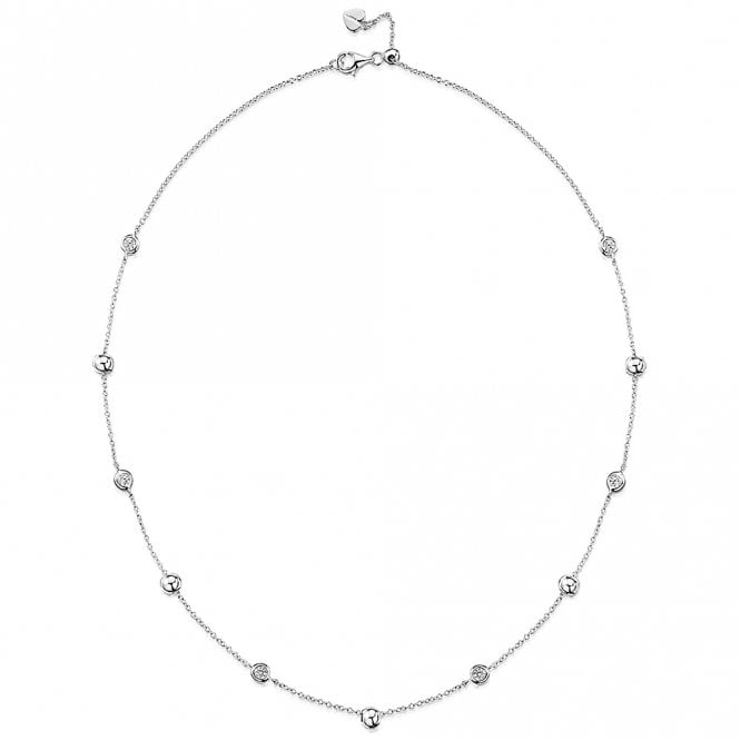 Silver necklace by Jools