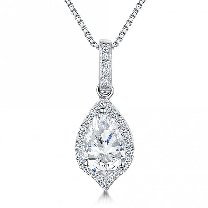 Silver necklet by Jenny Brown