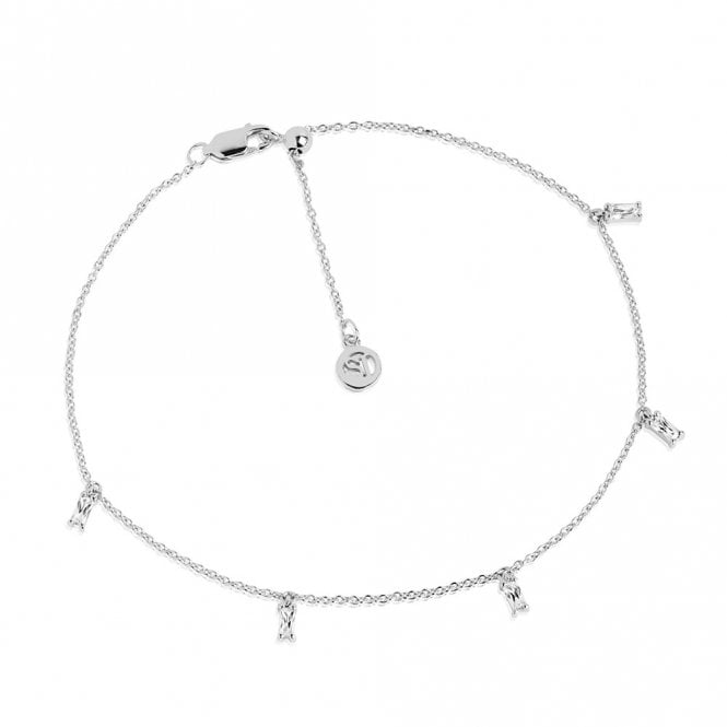 Silver Princess Ankle Chain by Sif Jakobs