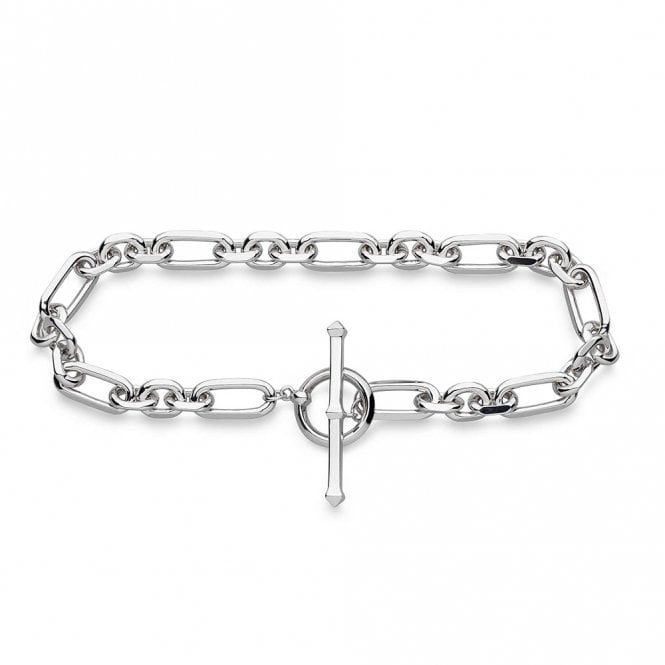 Silver Revival Astoria Figaro Bracelet by Kit Heath
