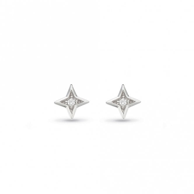 Silver Revival Astoria Star Earrings by Kit Heath