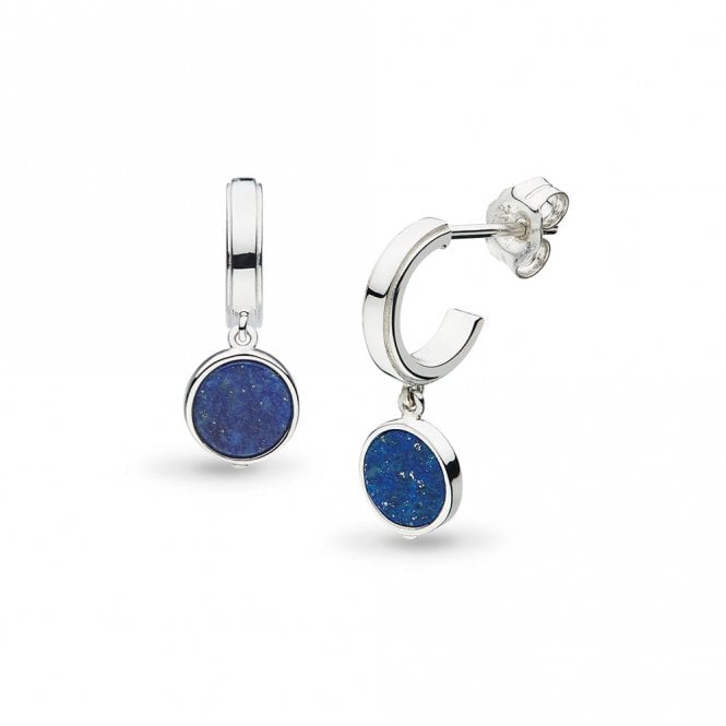 Silver Revival Eclipse Equinox Hoop Earrings by Kit Heath