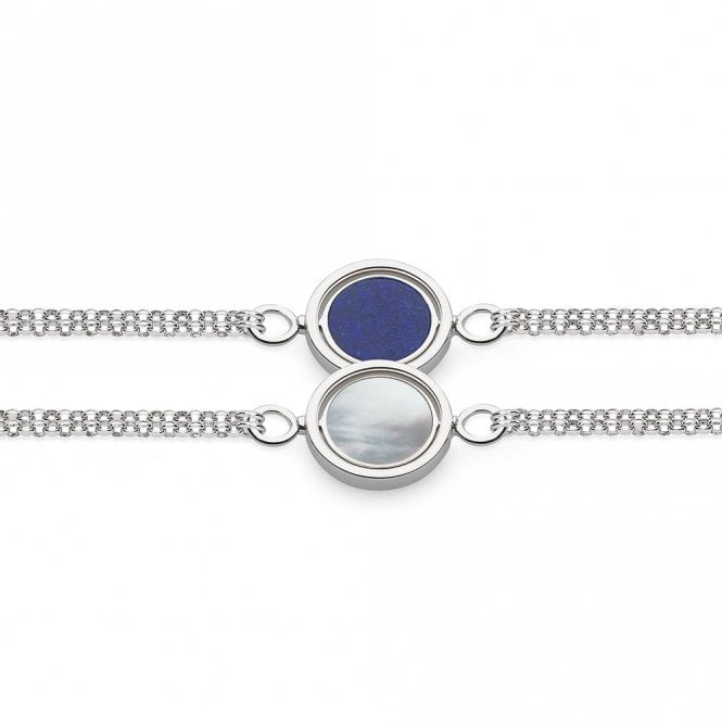 Silver Revival Eclipse Equinox Spinning Bracelet by Kit Heath