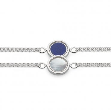 Silver Revival Eclipse Equinox Spinning Bracelet by Kit Heath
