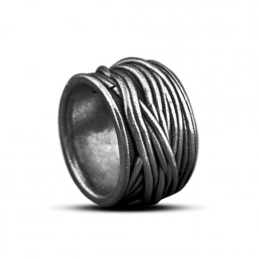 Silver ring by The Precious Frog