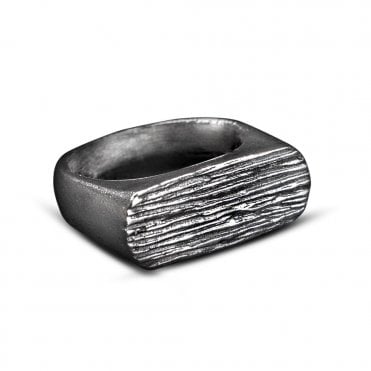 Silver ring by The Precious Frog.