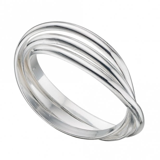 Silver Russian Wedding Ring