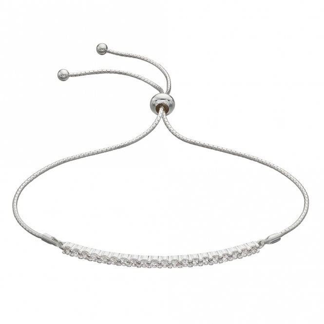 Silver Toggle Bar Bracelet