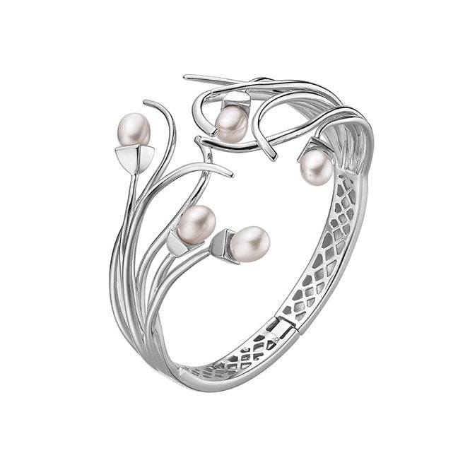 Snowdrop bangle by Fei Liu