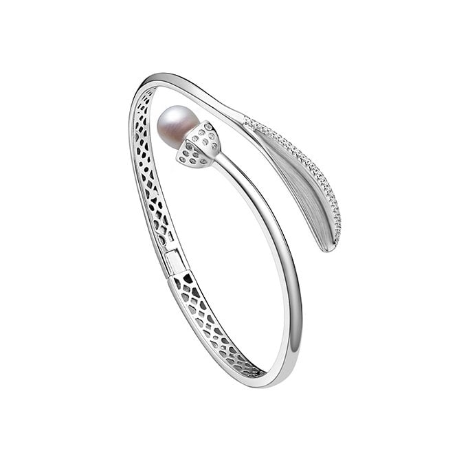 Snowdrop bangle by Fei Liu