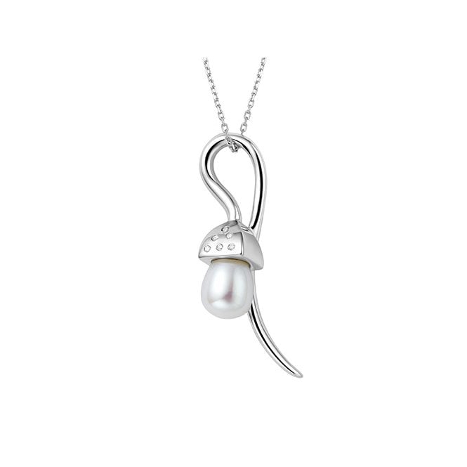 Snowdrop necklace by Fei Liu