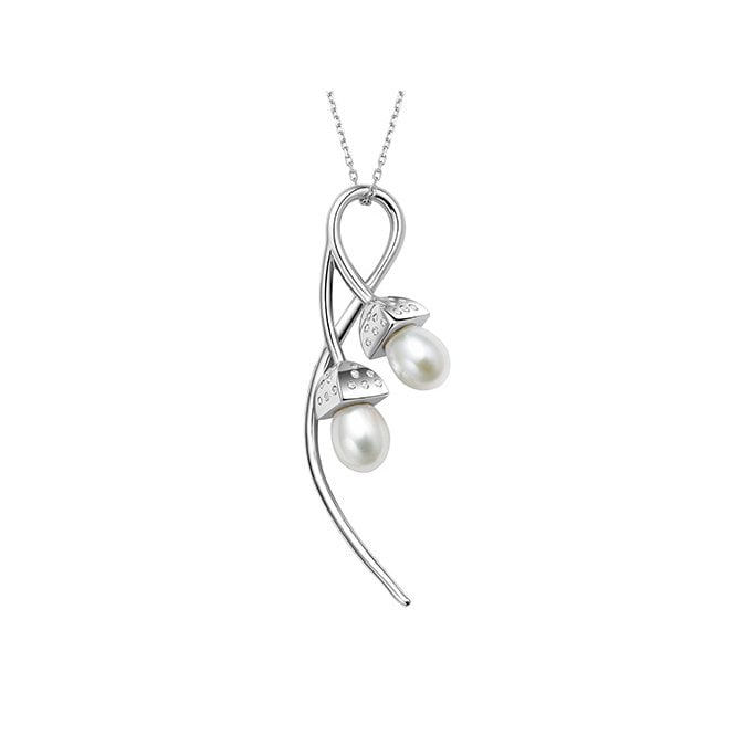 Snowdrop necklace by Fei Liu