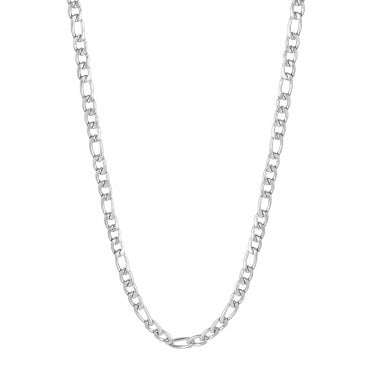 Stainless Steel Link Chain Tag Necklace by Fred Bennett