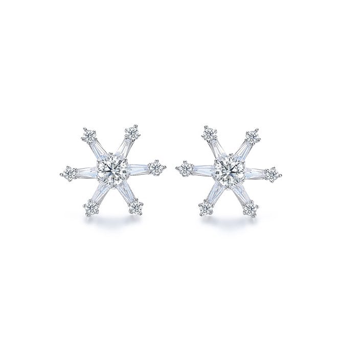 Star earrings by Fei Liu
