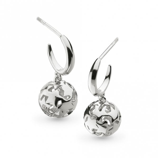Stargazer nova orb drop earrings by Kit Heath