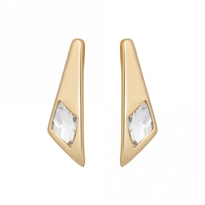 Superstition Gold Plated Drop Earrings by Uno de 50