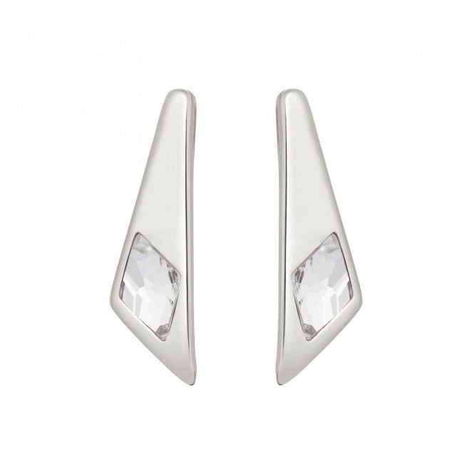 Superstition Silver Plated Drop Earrings by Uno de 50