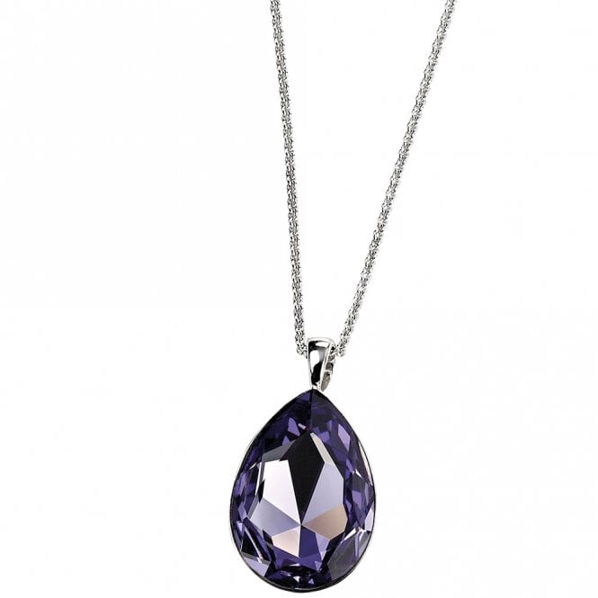 Tanzanite crystal necklace