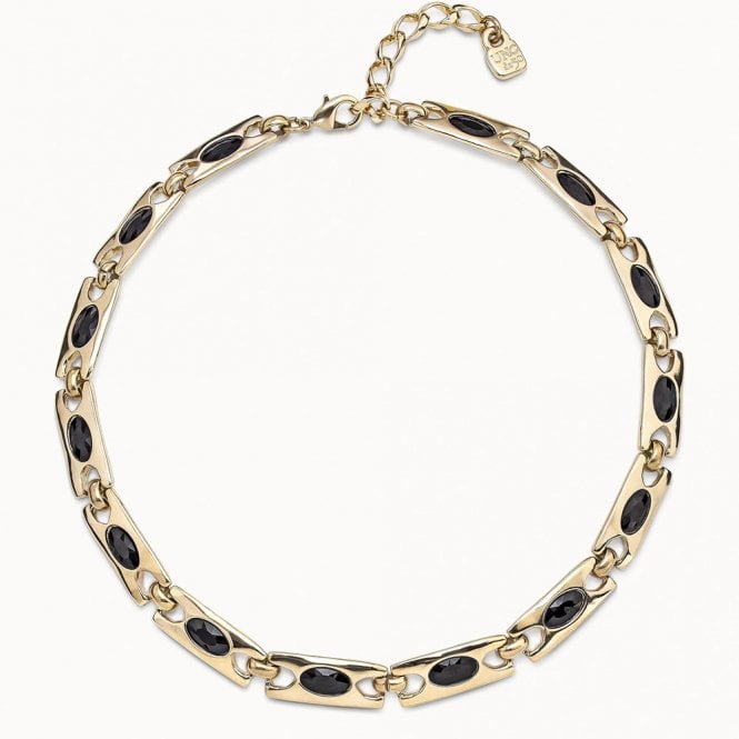 The Crown Gold Plated Necklace by Uno de 50