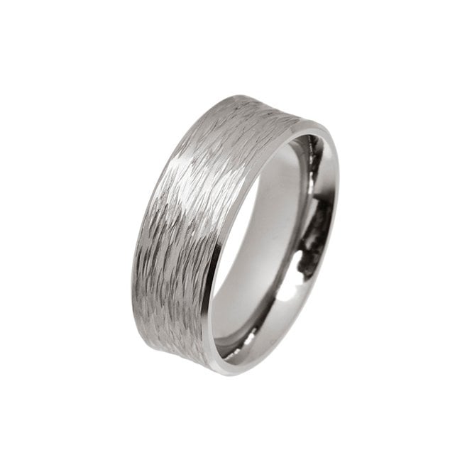 Titanium fine ripple ring