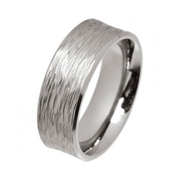 Titanium fine ripple ring
